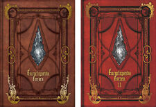 Encyclopaedia Eorzea I + II 1 2 Set English Ver. Final Fantasy XIV 14 w/Code picture