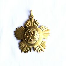 Ethiopia Lion of Judah Pendant. Hand Made in the 1970s. Lion of Judah Jewellery. picture