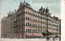 Denison Hotel, Indianapolis, Indiana, early postcard, used in 1909 picture