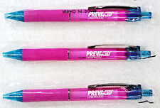 Drug Rep  3  ( Prevacid ) Beautiful Translucent Pink w/ Rubber Gripper Rare Find picture