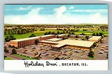 Decatur IL- Illinois, Holiday Inn, Vintage Postcard picture