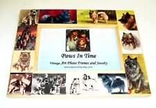 Keeshond  - Paws In Time Wood Picture Frame - NEW picture