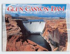Postcard Glen Canyon Dam Page Arizona USA picture