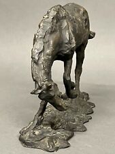 Exquisite Vintage Limited Edition “Horse With Head Lower” By Edgar Degas picture