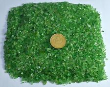 250 GM Ultra Rare Transparent Natural Green Gemmy Tsavorite Garnet Crystals Lot picture