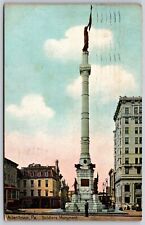 Postcard Soldiers Monument, Allentown PA 1908 L207 picture