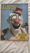 LIBERTY MAGAZINE - MAY 27, 1944 WWII; CLOWN COVER***10 CENT COVER COST picture