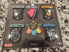 RARE 2019 Silver and Black Gives Back Spurs 5-pack fiesta medals picture