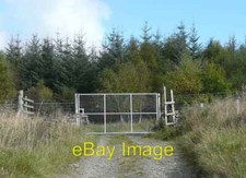 Photo 6x4 Gate to Ballyoukan Forest Milton of Dalcapon You need very long c2008 picture