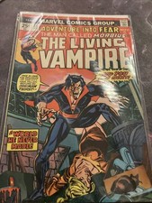Marvel Adventure Into Fear #23 (1974) Morbius The Living Vampire Bronze Age picture