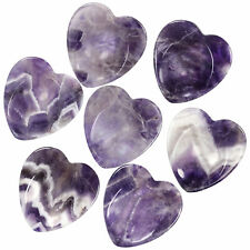 Healing Crystal Heart Thumb Worry Stone Pocket Palm Gemstone for Reiki Anxiety picture
