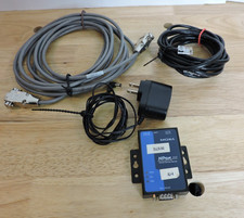 MOXA NPort 5110 RS-232 Serial Device Server Ethernet w/ Power Adapter picture