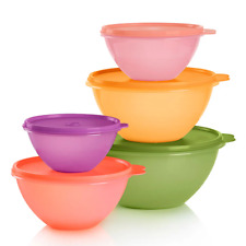 New Tupperware New Tupperware Classic Wonderlier mixing bowl set of 5 pieces picture