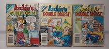 VINTAGE Lot Of 3 Archie's Double Digest Comic Books #129 '01 #132 '02 #144 '03 picture
