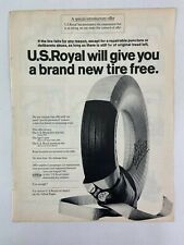 US Royal Tire Magazine Ad 10.75 x 13.75 Holland House Cocktail Mixes picture