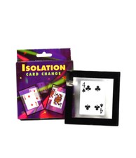 ISOLATION CARD CHANGE Chosen Card Appears Miniaturized In Plastic Sheets WATCH picture