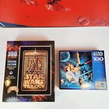 Vintage Star Wars Trilogy Poster & Luke Skywalker Princess Leia Puzzles picture