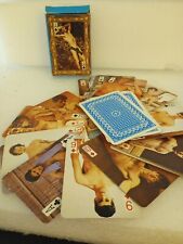 VINTAGE Male Nudes By Hollywood - 54 “All Color” Plastic Coated Playing Cards picture