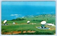 PAUMALU, Hawaii HI ~ Satellite Dishes EARTH STATION 1960s Communication Postcard picture