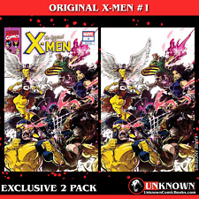 [2 PACK] ORIGINAL X-MEN #1 UNKNOWN COMICS KAARE ANDREWS EXCLUSIVE VAR (12/20/202 picture